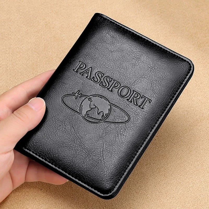 Men'S Accessories Wallet - Обложка для паспорта из натуральной кожи