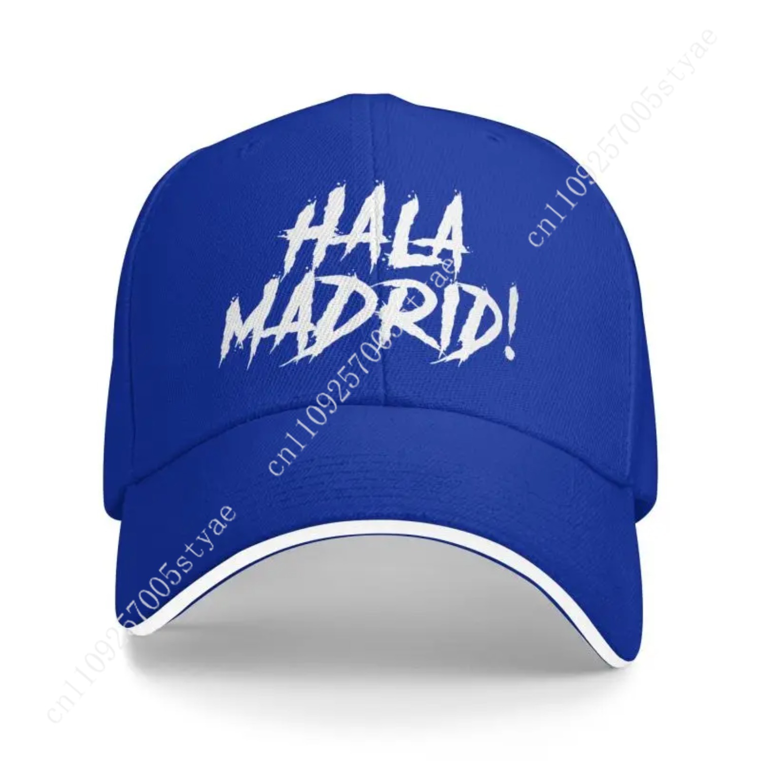 Hat Snapback Cap - Бейсболка Hala Madrid с принтом букв,