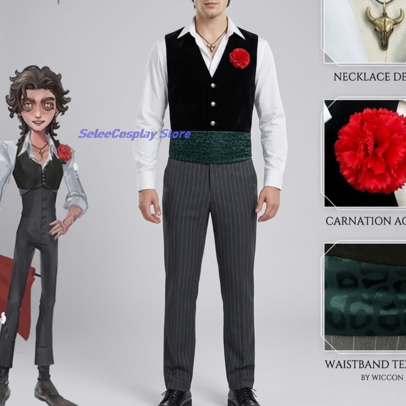 Men'S Suit Accessories - Костюм для косплея по игре Identity