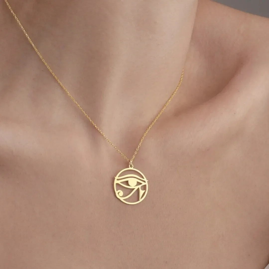 Men'S Accessories Jewelry Egypt - Ожерелье из нержавеющей стали с круглым