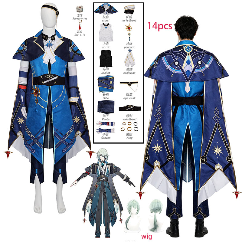 Men'S Accessories Japan - Костюм для косплея WHH Anime Game