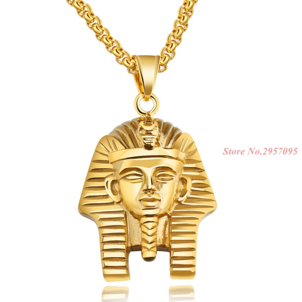 Men'S Accessories Jewelry Egypt - Египетский фараон, винтажный кулон из нержавеющей