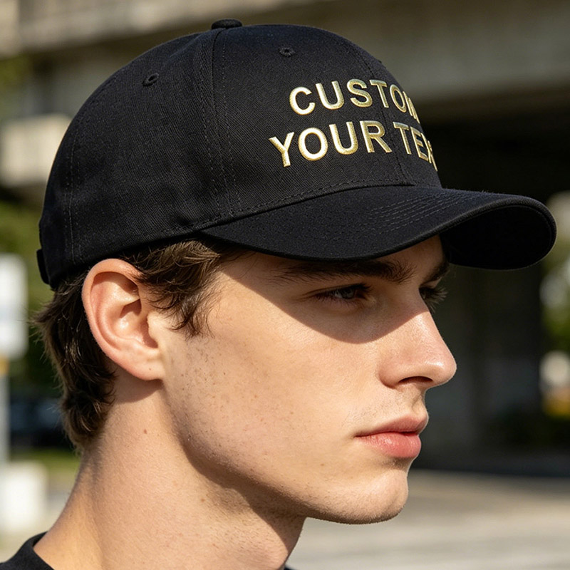 Hat Snapback Cap - Кепка-тракер с 3D-текстом на заказ, однотонная,