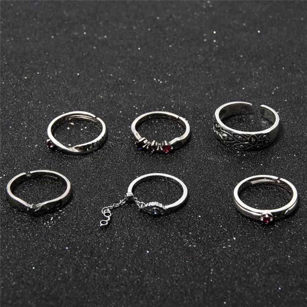 Кольца в стиле аниме JJK, коль – обзор и цена Men Accessories Ring