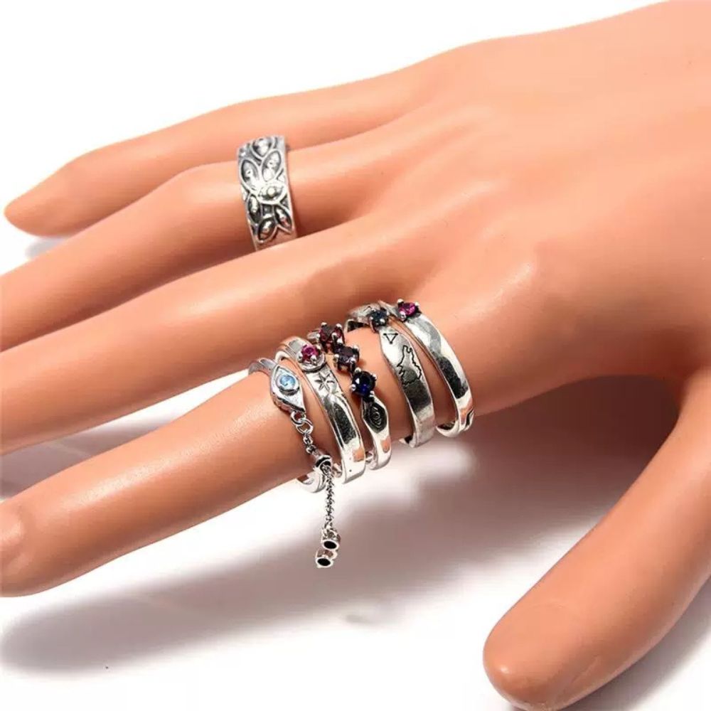 Кольца в стиле аниме JJK, коль – обзор и цена Men Accessories Ring