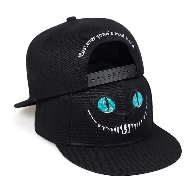 Бейсболка с вышивкой Чеширског – обзор и цена Hat Snapback Cap