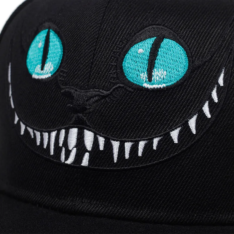 Бейсболка с вышивкой Чеширског – обзор и цена Hat Snapback Cap