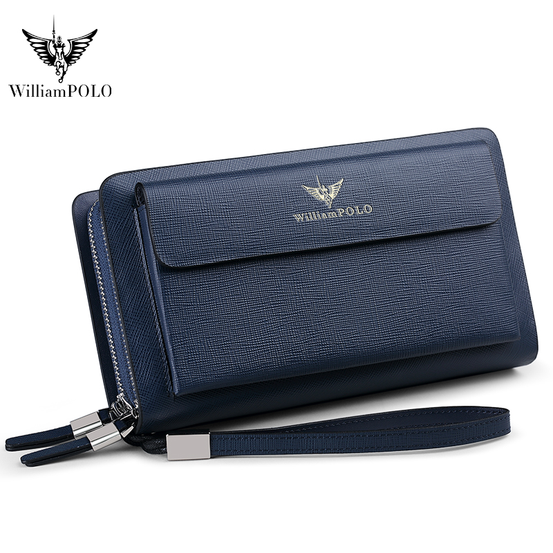 Мужской кожаный клатч WILLIAMP – обзор и цена Men'S Accessories Wallet