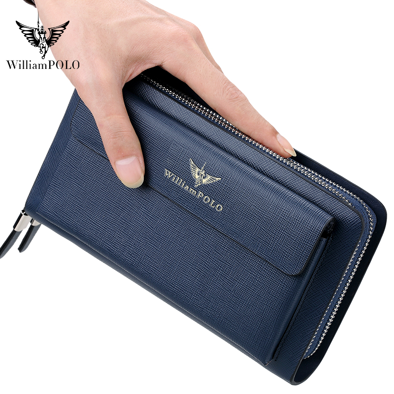Мужской кожаный клатч WILLIAMP – обзор и цена Men'S Accessories Wallet