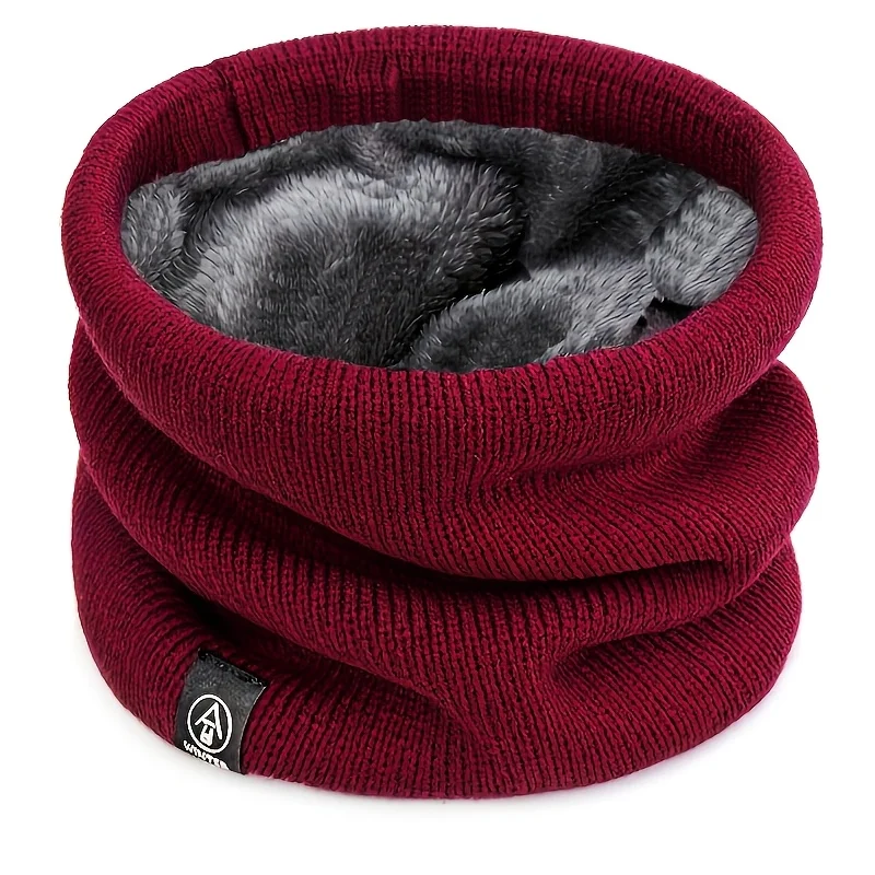 Зимний шарф-грелка для шеи с ф – обзор и цена Men Accessories Ring