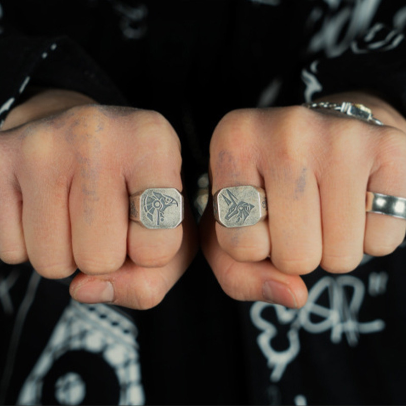 Мужское Открытое кольцо в стил – обзор и цена Men'S Accessories Jewelry Egypt